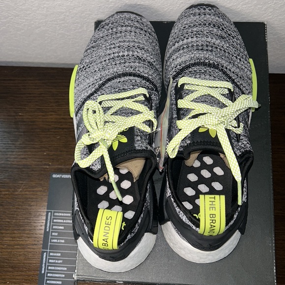 Adidas NMD R1, reflective, F97321, new in the box Goat verified, mens US 10.5 - Picture 6 of 9